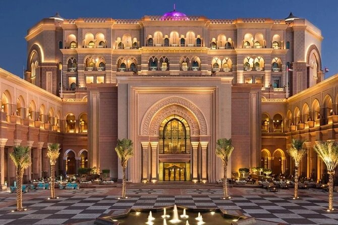 Abu Dhabi Private City Tour From Dubai - Qasr Al Watan and Emirates Palace