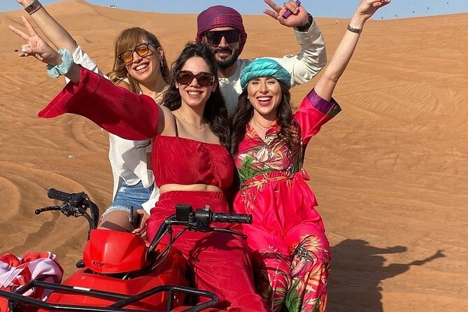 Adrenaline combo : Desert activities + ATV or Quad bike option - Sandboarding and the high-dune photo stop
