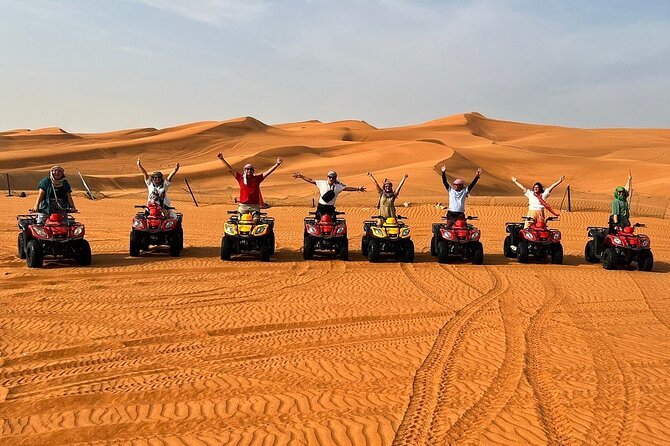 Adrenaline combo : Desert activities + ATV or Quad bike option - Who will enjoy this desert combo