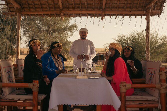 Al Marmoom Oasis Luxury Tent with Bedouin Dinner - Dancing, music, fire, and the telescope