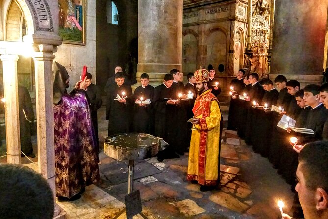 All Inclusive Walking Tour Old City Jerusalem - Church of the Holy Sepulchre and Deir Al Sultan