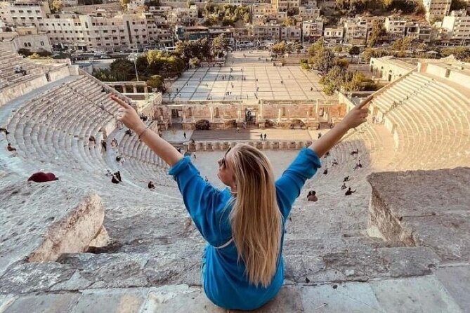 Amazing Panoramic Amman City Tour - The Roman Theater: grand scale in half an hour
