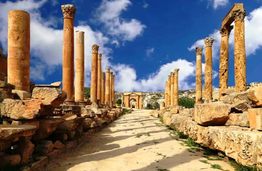 Amman City Tour From Amman - Roman Theatre below the Citadel