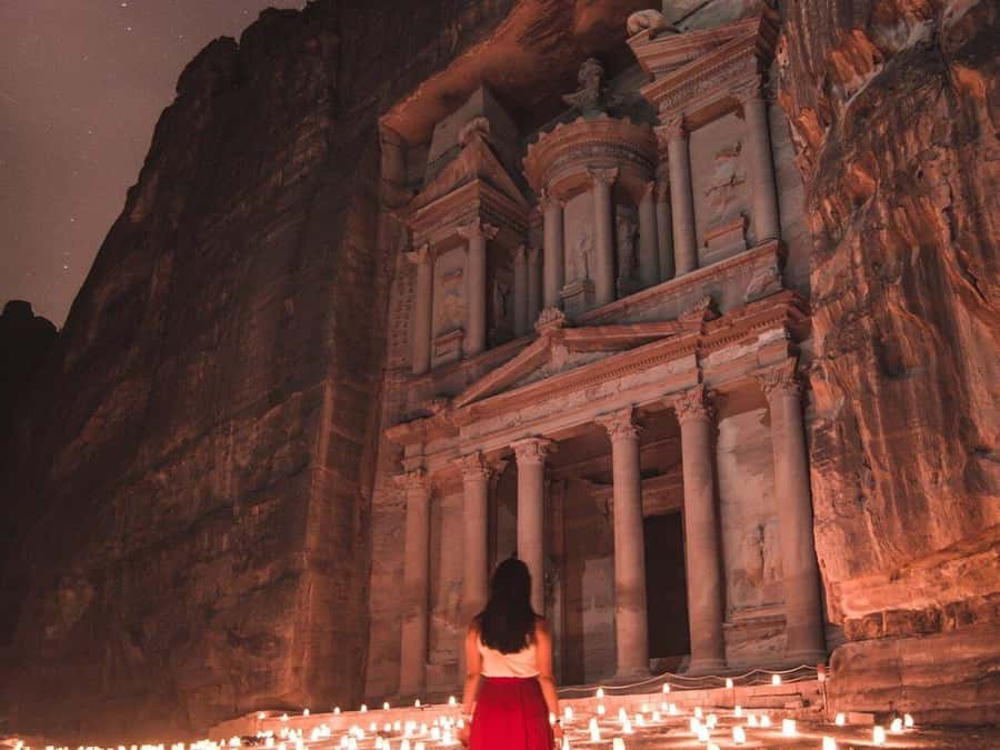 Amman: Petra by Night Tour with Optional Day Visit - The long road from Amman to Petra