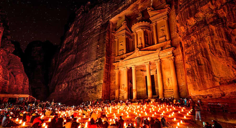 Amman: Petra by Night Tour with Optional Day Visit - Five daylight hours inside Petra