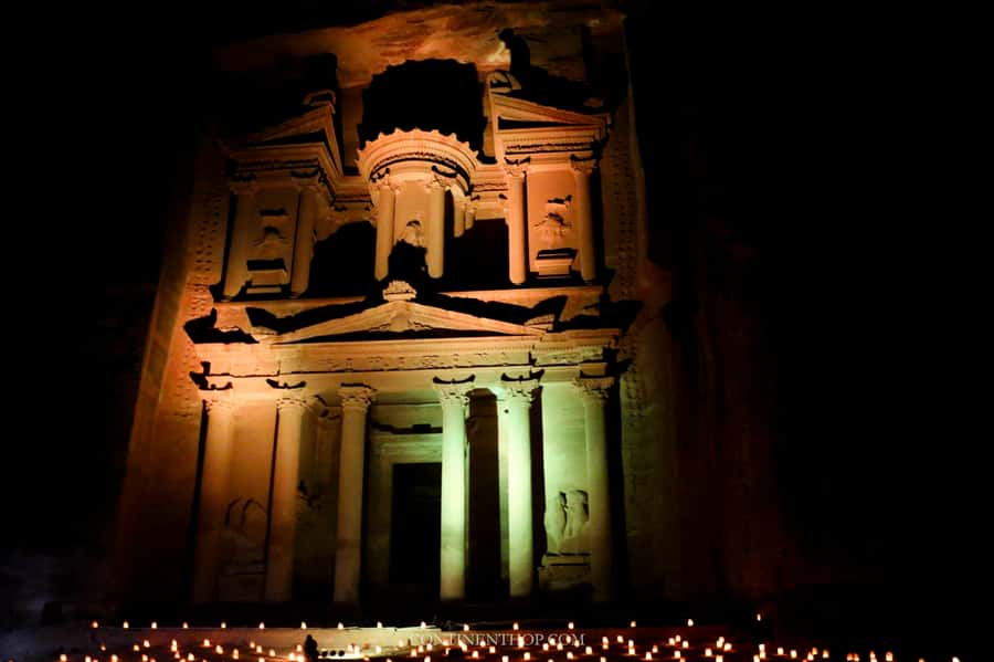 Amman: Petra by Night Tour with Optional Day Visit - Walking the candlelit Siq at 8:30 PM