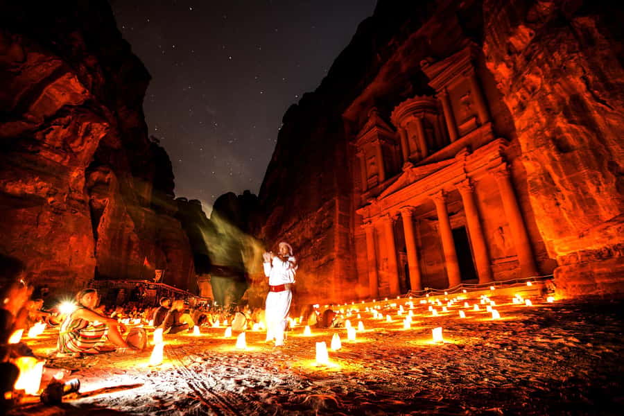 Amman: Petra by Night Tour with Optional Day Visit - FAQ