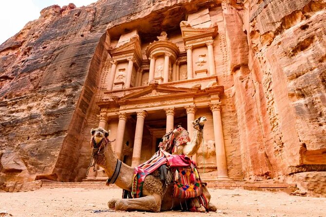 Amman Petra Full-Day Trip - The Street of Facades, Royal Tombs, and amphitheater