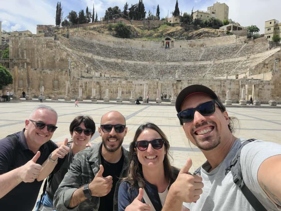 Amman Walking Tour: Hidden Gems, Culture & Street Food - Roman Theatre: Amman’s ancient stone centerpiece