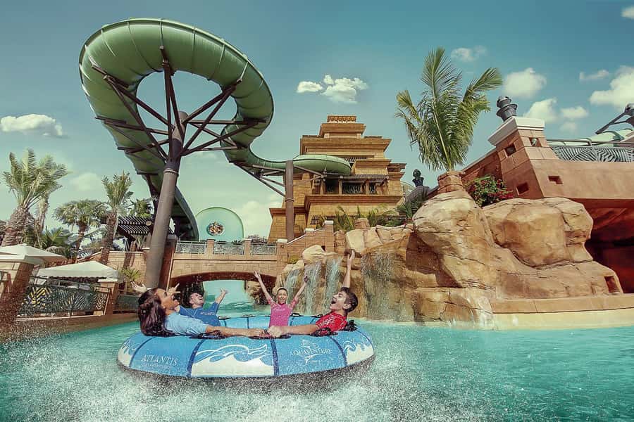 Aquaventure World Waterpark Ticket at Atlantis Dubai - Food, lockers, towels, and the real price