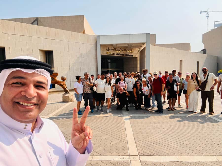 Around Bahrain Shared Tour (For MSC Euribia Tourists) 7H - Bahrain World Trade Center shows the modern side