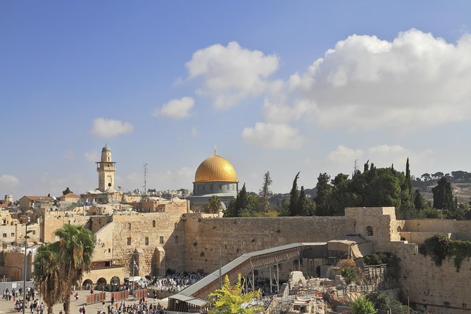 Ashdod Shore Excursion: Jerusalem and Bethlehem - for cruise ship guests only - The Mount of Olives gives you the right opening view