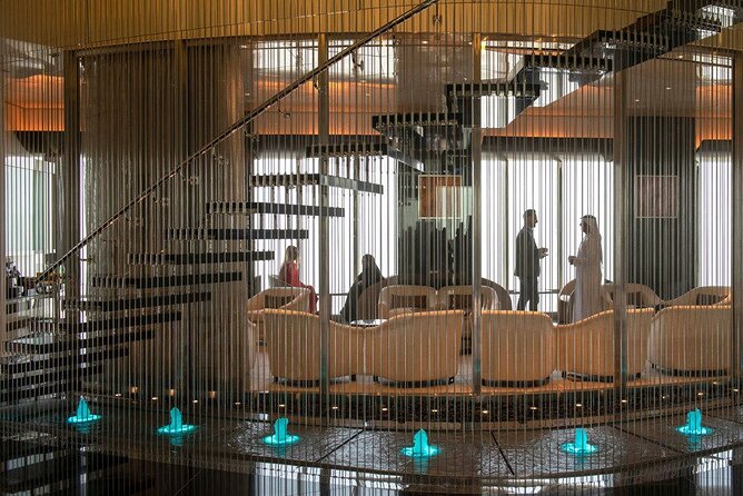 At the top burj khalifa dubai ticket with cafe treat - What the $61.50 price gets you