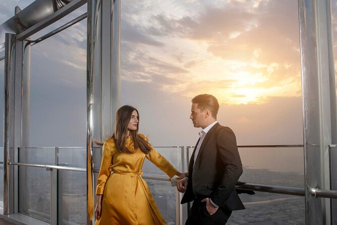 At the top burj khalifa dubai ticket with cafe treat - The views and the photography tradeoff