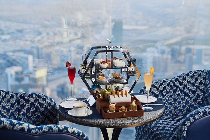 Atmosphere Burj Khalifa High Tea Experience with Private Transfer - What you receive with the afternoon tea