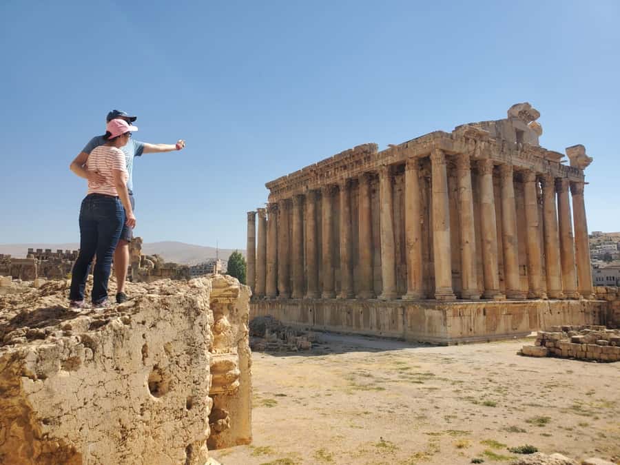 Baalbek Temples & Ksara Caves w/pick-up,guide, entries+lunch - Zahlé brings food and a change of pace