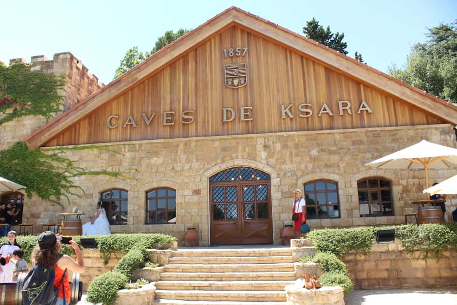 Baalbek Temples & Ksara Caves w/pick-up,guide, entries+lunch - Chateau Ksara and its old wine caves