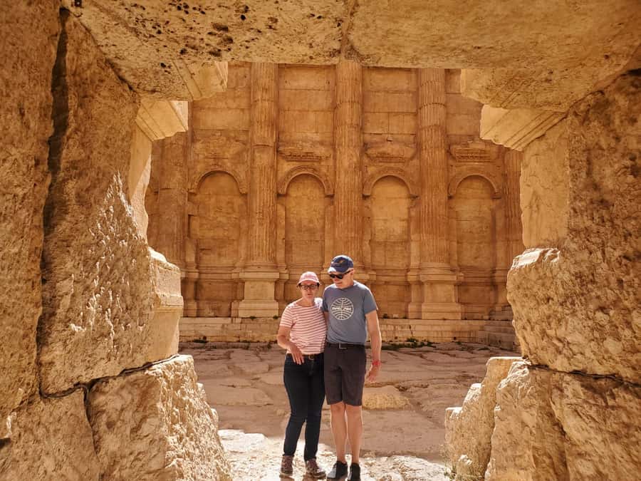 Baalbek Temples & Ksara Caves w/pick-up,guide, entries+lunch - The Temple of Jupiter and Temple of Bacchus