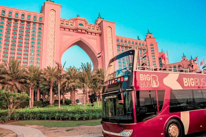 Big Bus Dubai and Abu Dhabi Twin City Ticket: Hop-On Hop-Off Tours - Dubai Mall, Palm Jumeirah, and the modern city route