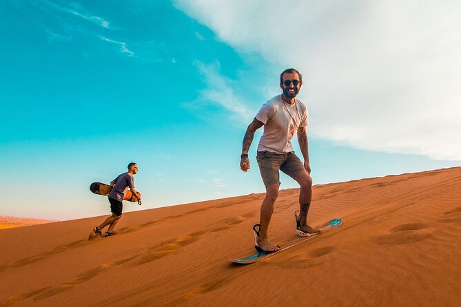 Camel Safari in Desert with Pickup and Drop off in Doha - Sandboarding, falcons, and the desert coast