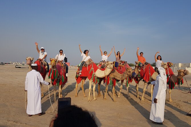 Camel Safari in Desert with Pickup and Drop off in Doha - Sunset and photography