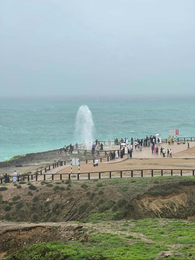 Caribian Orient (Swiming at Fazayeh Beach ) - Frankincense country and mountain views