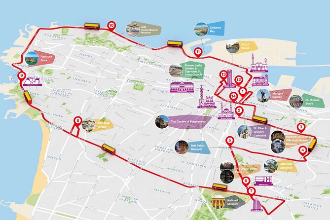 City Sightseeing Beirut Hop-On Hop-Off Bus Tour - The Jeita, Byblos, and Harissa upgrade
