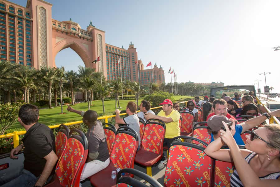 City Sightseeing Dubai HOHO Bus Tour, Aquaventure & More - The dhow cruise offers a needed pause