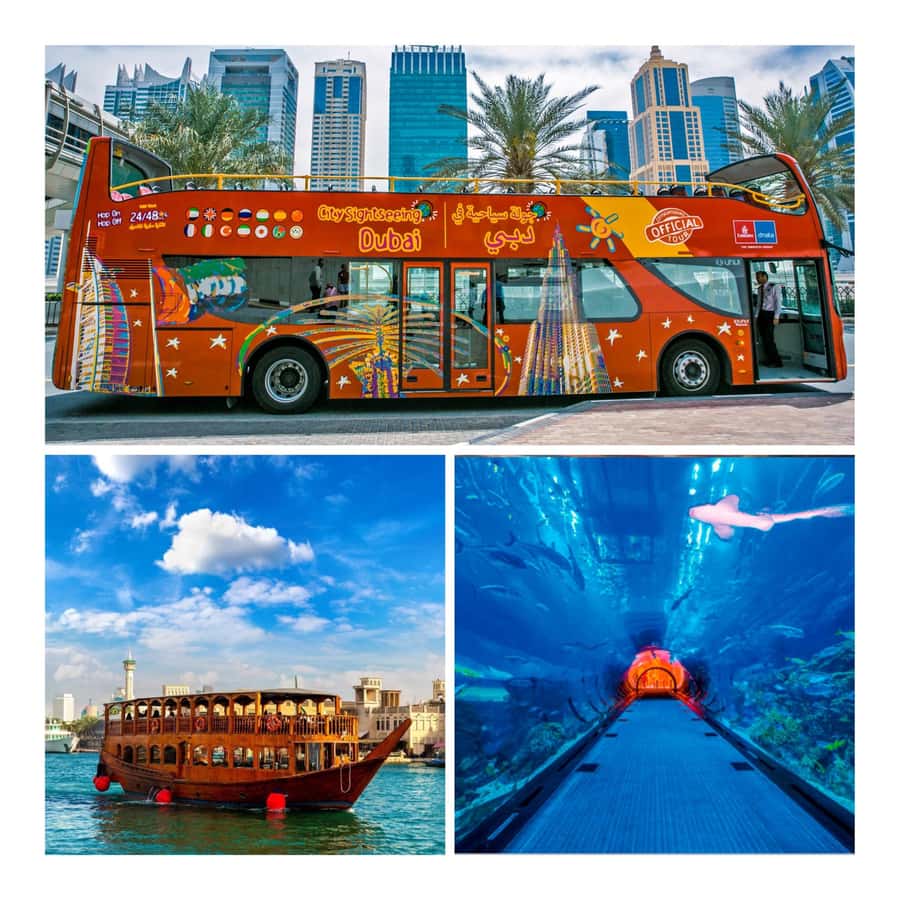 City Sightseeing Dubai Hop-On Hop-Off Bus Tour & Dhow Cruise - A practical way to see Dubai’s enormous spread