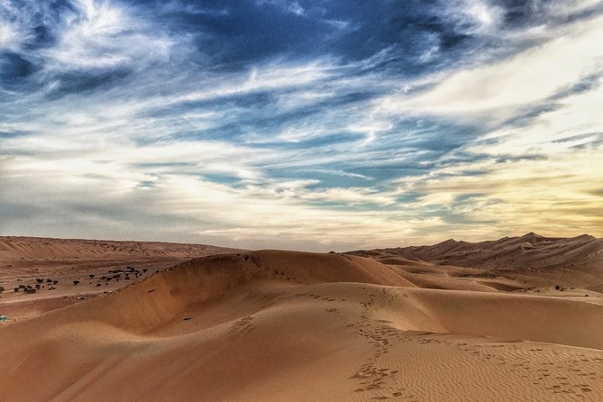 Desert Experience: Wahiba Sands & Wadi Bani Khalid Full-Day Tour - Wahiba Sands, where the road turns to sand