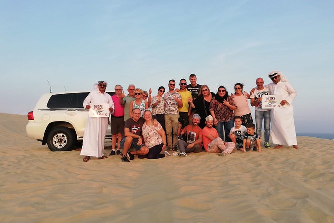 Desert Safari 7 Hours Tour with Dinner and Camp - Photo stops across the sand