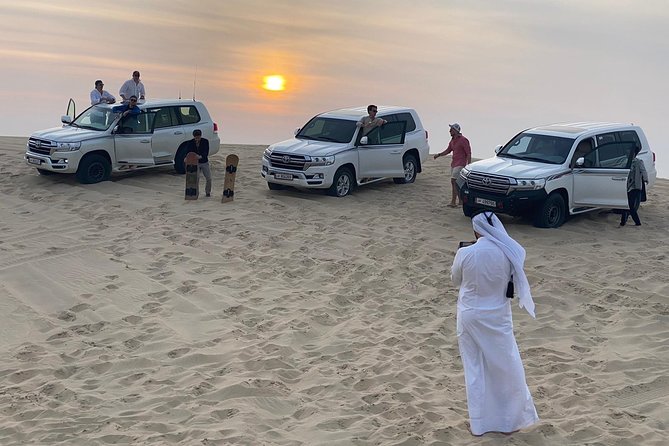 Desert Safari Adventure 4 hours from Doha with Pickup - Dune bashing with a professional driver