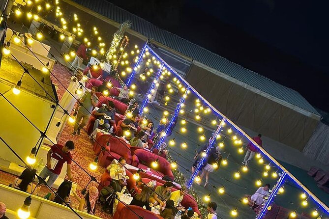 Desert Safari BBQ Dinner, Live Shows, ATV Bikes, Sandboarding - Dinner under the lights, with practical expectations