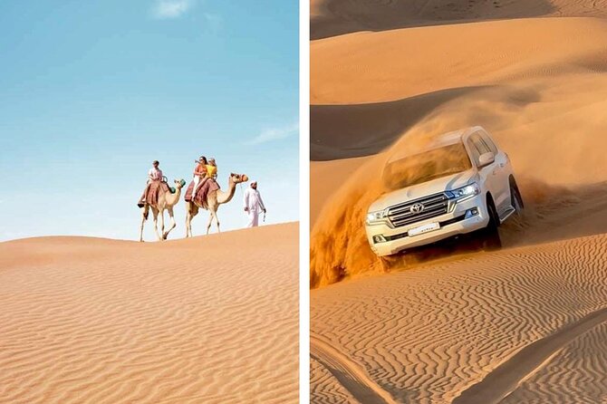 Desert Safari Combo: Camel Ride, Sandboarding & Inland Sea Visit - From Doha to Sealine Beach and Mesaieed