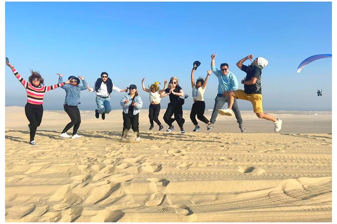Desert Safari Combo: Camel Ride, Sandboarding & Inland Sea Visit - What the guides and shared format are like