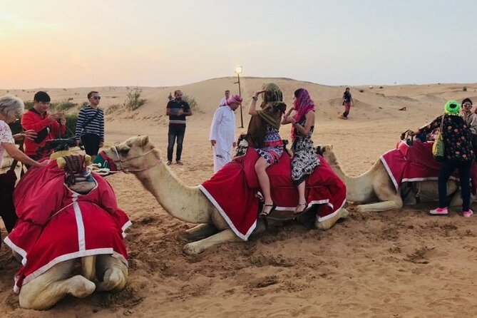 Desert Safari Dubai with BBQ Dinner and Belly Dance - The 45-minute dune-bashing ride