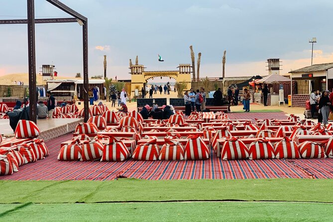Desert Safari Dubai with BBQ Dinner & Camel Ride - Belly dancing, Tanoura, and fire under the stars
