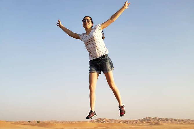 Desert Safari Dubai with Buffet Dinner & 3 live shows - Dinner under the desert sky