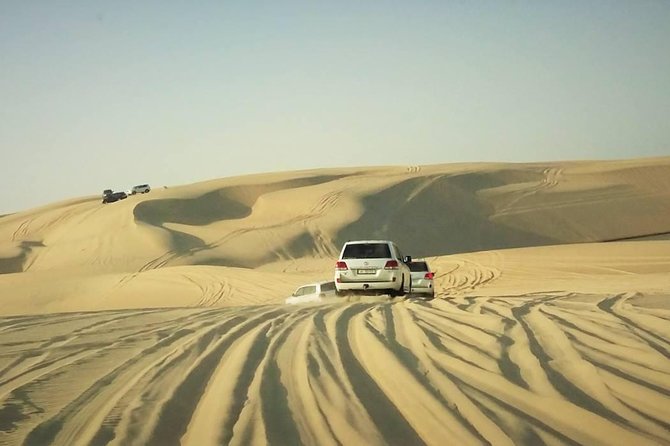 Desert safari, Dune bashing, sandboarding, camel, ATV Option - Optional quad biking adds speed, with one important catch