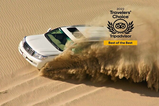 Desert safari, Dune bashing, sandboarding, camel, ATV Option - How the four-and-a-half-hour schedule feels