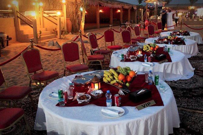 Desert Safari Evening Tours:- Special Rides, BBQ Buffet ,Live Entertainment - Sunset photos and sandboarding on the dunes