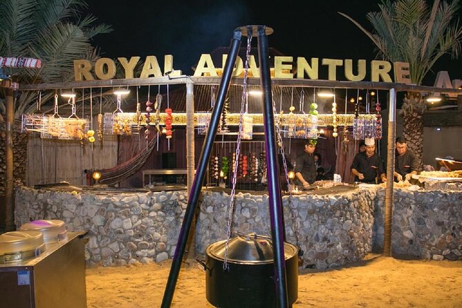 Desert Safari Evening Tours:- Special Rides, BBQ Buffet ,Live Entertainment - BBQ dinner at a reserved VIP table