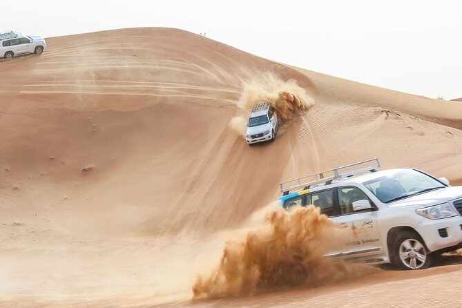 Desert Safari Experience with Dune Bashing and Dinner in Dubai - From Dubai hotels to the open desert