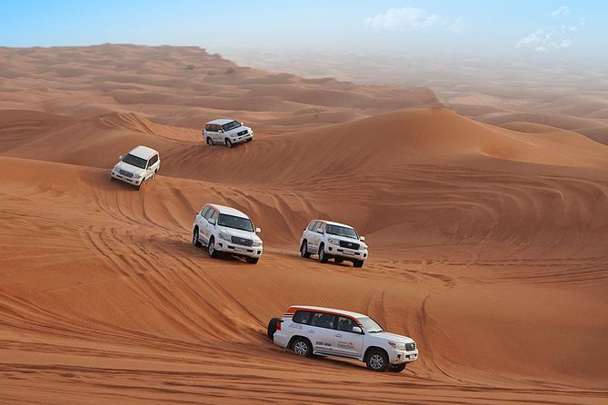 Desert Safari in 4X4 through Lahbab Desert with BBQ Dinner - Dune bashing is the main event