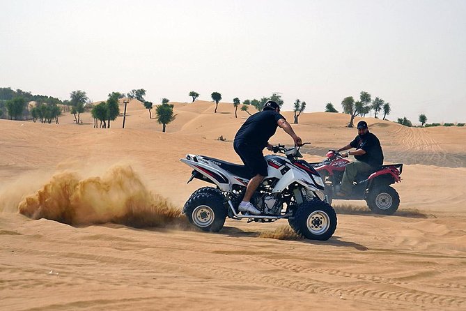 Desert Safari in 4X4 through Lahbab Desert with BBQ Dinner - The ride from Dubai to the red dunes