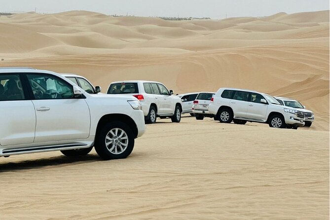 Desert Safari In Dubai With 4x4 Pick & Drop & Live Show - Dune bashing for 30 to 40 minutes