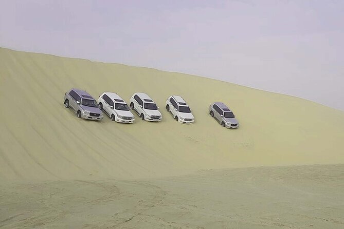 Desert safari Inland Sea Private Tour - Dune bashing with a driver who knows the sand