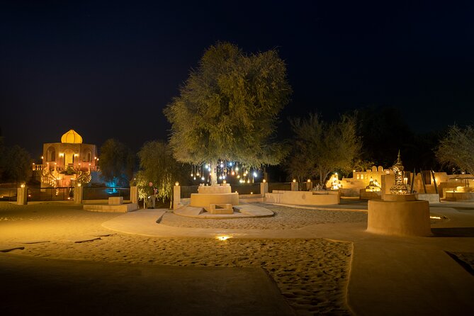 Desert Safari: Luxury Fortress Dinner, Camel Ride & Dune Bashing - Belly dancing, Tanoura, Oud music, and fire acts