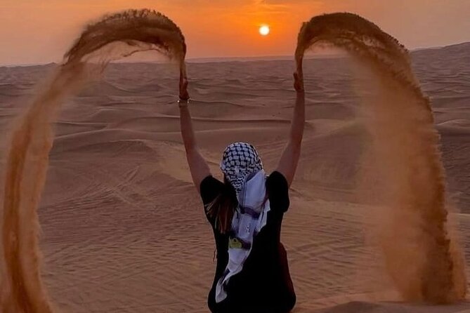 Desert Safari, Quad Biking, Sand Surfing and BBQ Dinner In Dubai - What the $128.39 price gives you