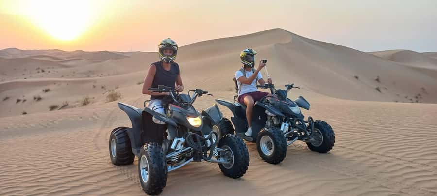Desert Safari Self-Drive Quad Bike OR Dune Buggy Experience - Quad biking and dune buggies: the hands-on part